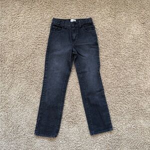 Boys Black Denim Jeans/ Long Pants, Size 12 Slim